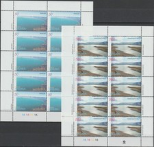 Armenia Both S/S Europa Water Treasure of Nature 2001 MNH-60 Euro