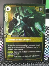 Commander Ledros Foil - OGN 231/298 Foil NM - Riftbound