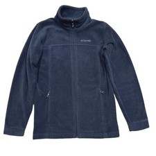 Columbia Benton Springs Full Zip Fleece Jacket Black Girls Youth L 14/16