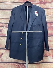 Brooks Brothers Men's Black Wool Tuxedo With Gold Buttons Size 41SH