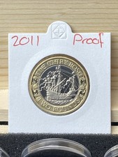 2011 Proof Mary Rose £2 Two Pound Coin Brilliant Uncirculated BUNC BU
