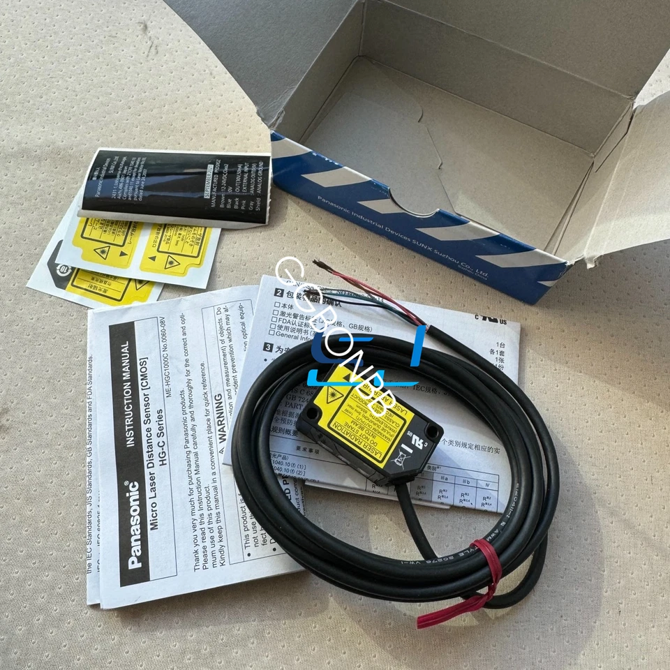Nuevo sensor de desplazamiento láser Panasonic HG-C1400 HGC1400 FedEx o DHL o UPS Foto 2 de 4