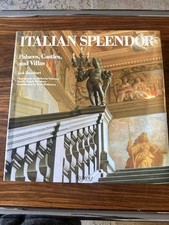 1st ED OVERSIZE Italian Splendor Schezen ITALY HISTORY ARCHITECTURE HC BOOK