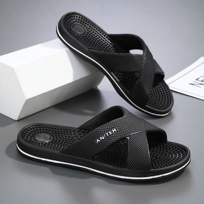 Men Massage Slippers Flip flop Beach Bathroom House Slides Plus Size Gift Summer
