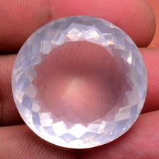 68.50 Cts Natural Rose Quartz Round Cut Top Quality Stunning Untreated Gemstone