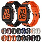 Sport Band For Apple Watch Ultra3 49mm Series 11-1/SE Silicone Replacement Strap