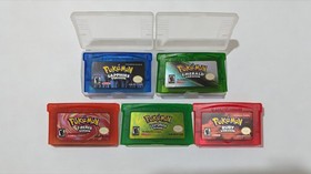 GBA Ruby Version For-Game Boy Advance English-Cartridge Game Tested USA Ship