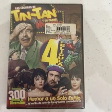 Tin Tan Humor a Un Solo Estilo 4 in 1 - DVD Spanish BRAND New Factory Sealed
