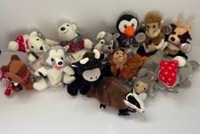 Coke Coca Cola Bean Bag Plush Lot of 13 W/ Tags - 1990s