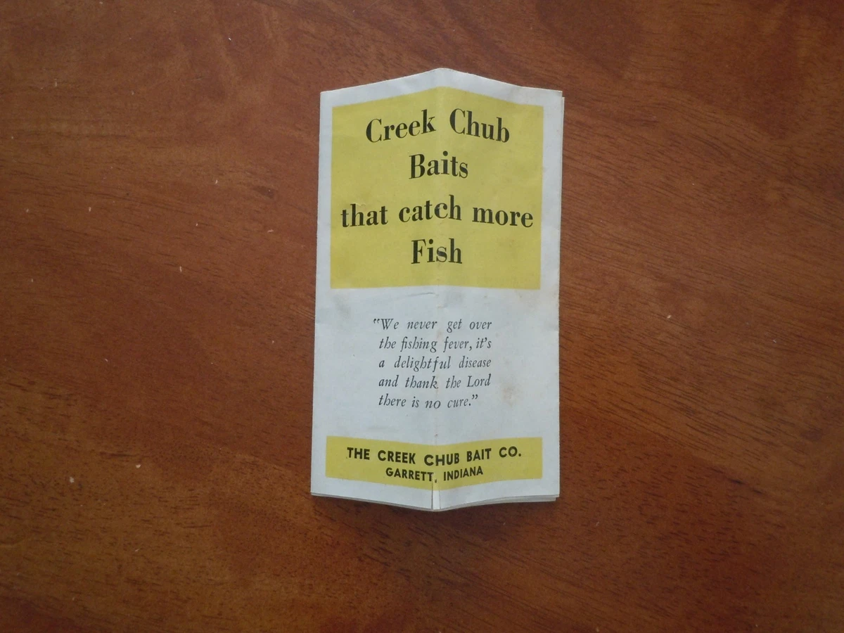 Creek Chub Wood Darter Limited Edition New in Box 2000W-PI – My Bait