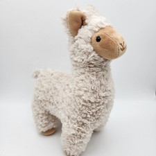 Steiff Leandro Llama Plush Stuffed Animal Toy 11" Cream Cuddly Friends 069543