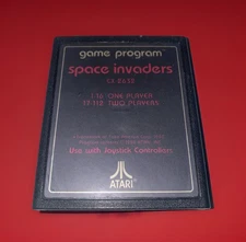 Space Invaders (Atari 2600, 1980) Video Game Cartridge Only - Tested & Working￼