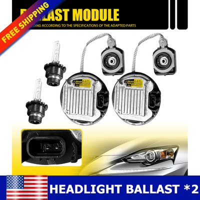 #ad #ad 2X Xenon HID Ballast With D4S Bulb For Toyota Avensis 03 08 Subaru Legacy Parts $59.99