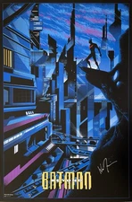 Batman Beyond by Kilian Eng 24 x 36 Mondo Print  X/325 Signed By Will Friedle!