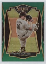 2021 Panini Select Premier Green Prizm /5 Ryan Weathers #168 4g8