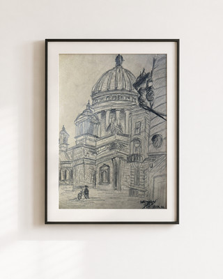 ''OCTOBRE'' - Maurice | Original Sketch | Signed