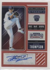 2018 Panini Elite Extra Edition Red Prizm /100 Zack Thompson #USA-ZT Auto n1u