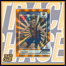 2024-25 Panini Donruss EuroLeague BK Pau Gasol Orange Laser 03/75 #163