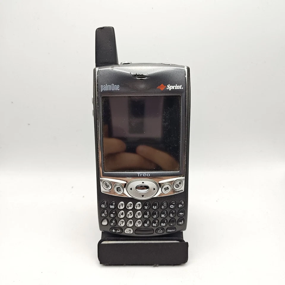 Palm Treo 600 Vintage Smartphone (Sprint) - Gray - BAD BATT #2571 - Image 3 of 4