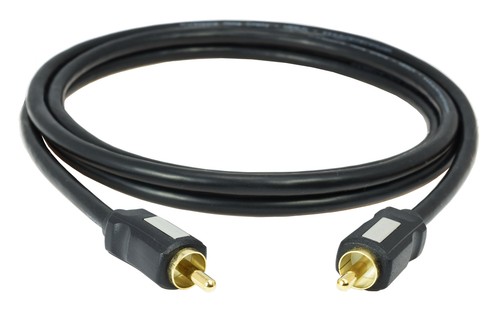 10m Home Cinema Digital Koaxial Audio Kabel, Subwoofer Kabel MS-10.0 - Bild 1 von 1