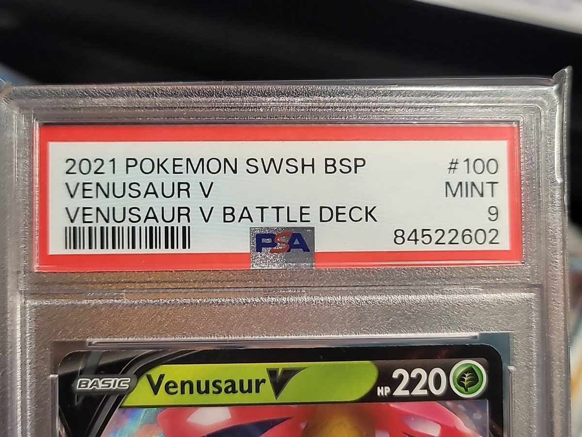 レックウザ V #210 MINT 9 PSA 9 MINT VENUSAUR V #SWSH100 VENUSAUR V BATTLE DECK 2021 POKEMON
