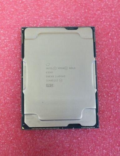 NEU Intel Xeon 24-Core Gold 6336Y 2,40 GHz 36 MB Cache LGA4189 CPU Prozessor SRKXB - Bild 1 von 2