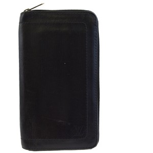 Authentic-LOUIS-VUITTON-Zippy-Organizer-Wallet-Purse-Utah-Leather-M97026-60BD397