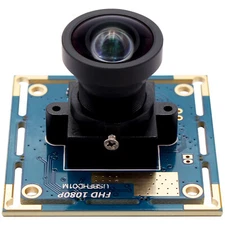 1080P No distortion Lens Usb camera module ELP 2MP FOV 110 degree Full HD Webcam