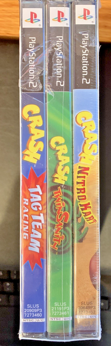 Crash Bandicoot Action Pack (Sony PlayStation 2, 2007) for sale