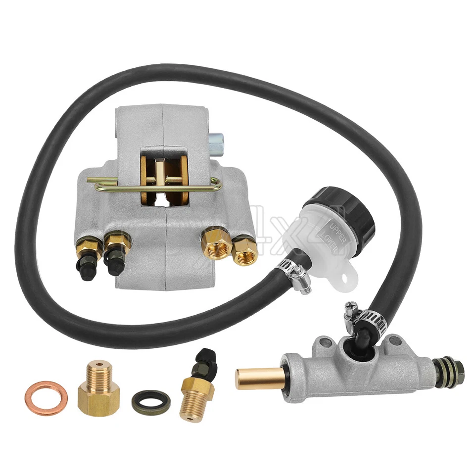 Cilindro maestro de freno trasero y pinza con pastillas para Polaris Sportsman 500 4x4 98-02 Foto 2 de 4