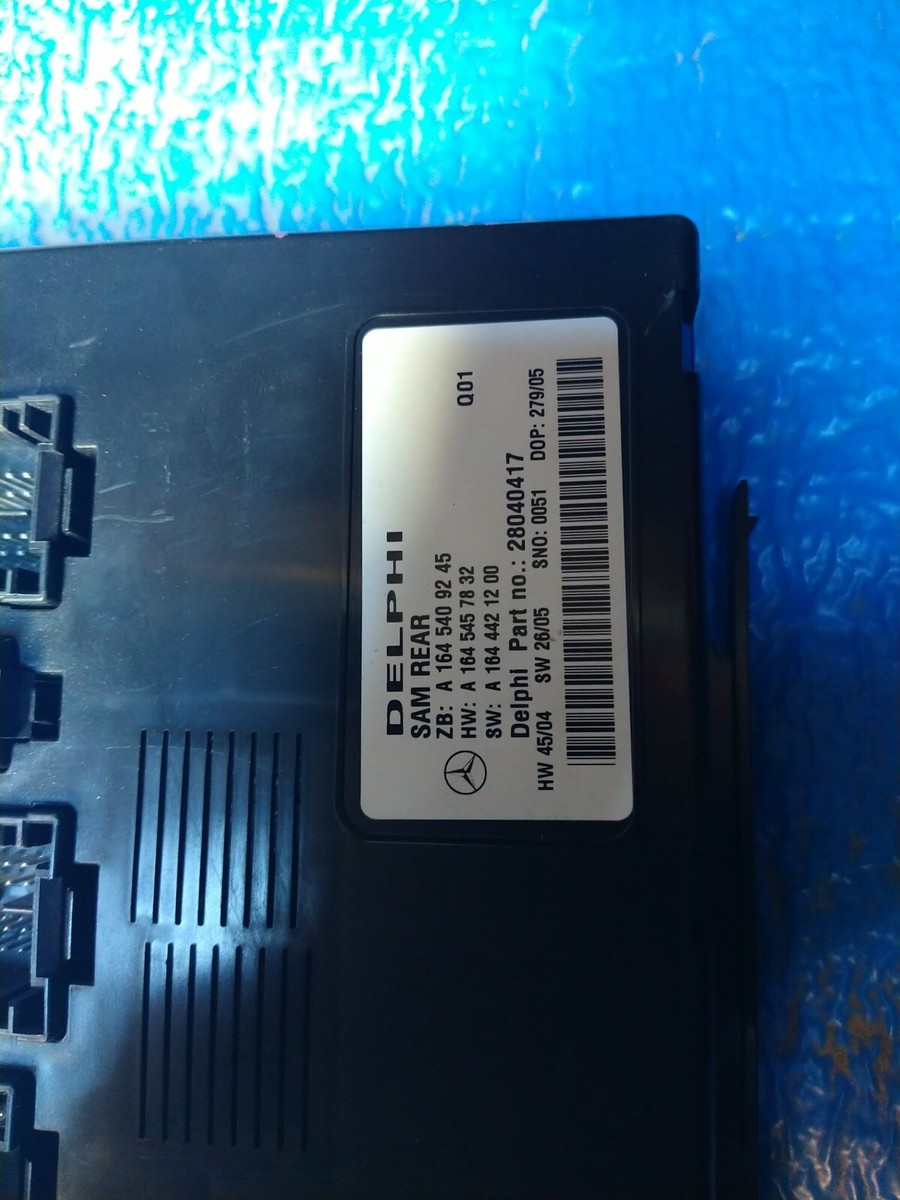 MERCEDES BENZ OEM GL450 ML350 R350 REAR DELPHI SAM SIGNAL MERCEDES BENZ OEM GL450 ML350 R350 REAR DELPHI SAM SIGNAL