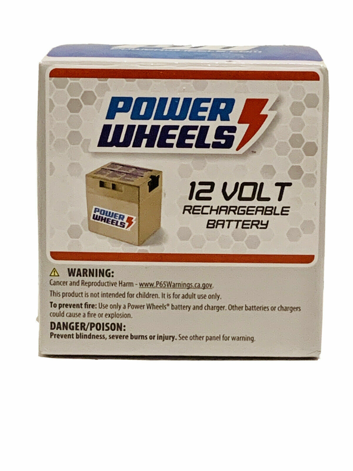 power wheels 12v rechargeable battery