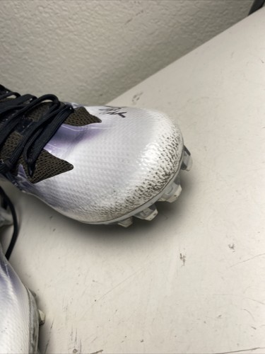 Nike Vapor Untouchable Pro Low TD Football Cleats Black/White 9.5. Signed. - Picture 7 of 24