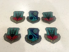 USAF "Air Combat" "Tactical Air" & "Strength Thru Preparedness" Patches Lot of 6