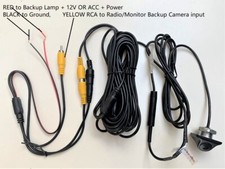 Backup Camera For Ford F150 05-14 F250 F350 08-16 with Pioneer Sony App Radios