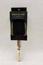 Kristin Ess Hair- Style Assist Large Paddle Brush Rose Gold. New!