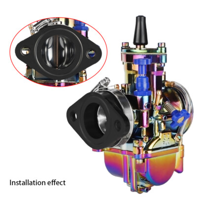 2X Flange Adapter Carb Manifold Boot For PWK 32-34mm Carburetor - Foto 4