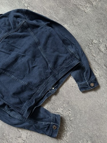 Versace Jeans Couture XS Wmns Denim Jacket Harrington Bomber Long Sleeve Vintage - Picture 14 of 18