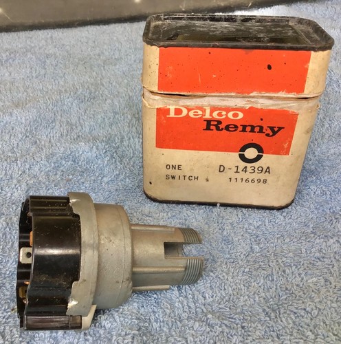 NOS 1968 BUICK Delco-Remy IGNITION SWITCH # 1116698 Skylark GS 400/Wildcat/etc.