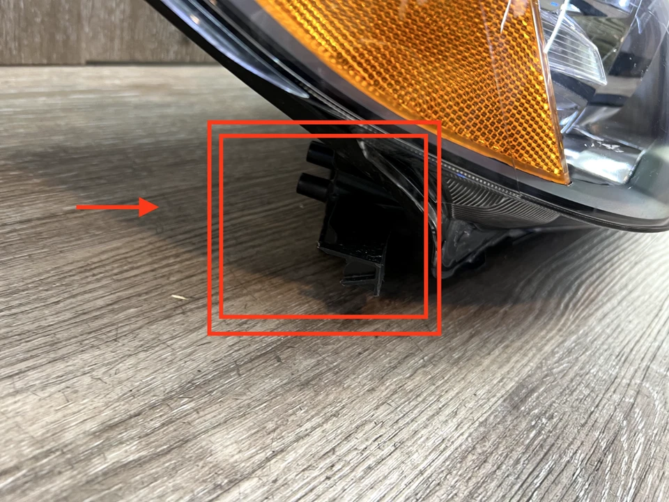 Conjunto de faros laterales derechos ACURA RDX 2013-2015 OEM Foto 3 de 4