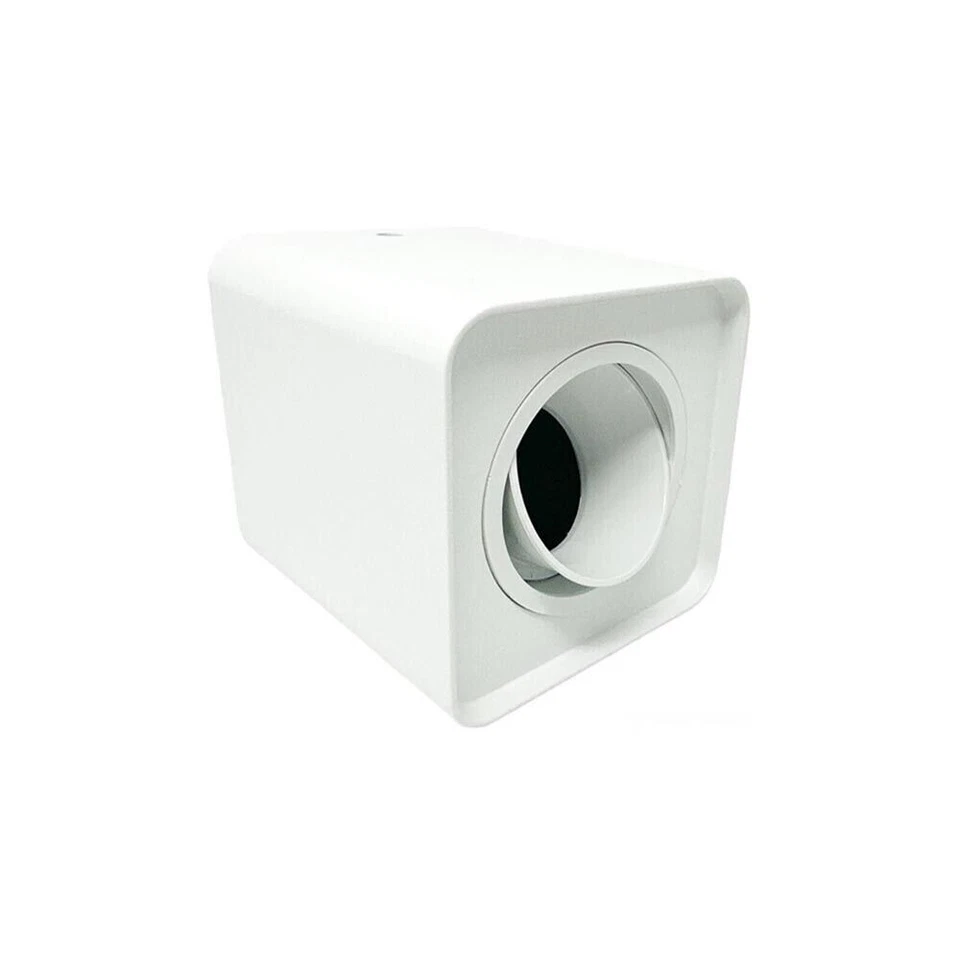 PORTA FARETTO ORIENTABILE SUPPORTO PORTAFARETTO DA SOFFITTO ESTERNO BIANCO P34B1 - Immagine 3 di 4