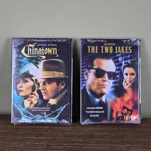 Posten DVD Filme Klassiker Jack Nicholson Chinatown & Fortsetzung Die zwei Jakes-Krimi