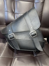 Willie & Max Black Synthetic Leather Swingarm Bag 59778-00