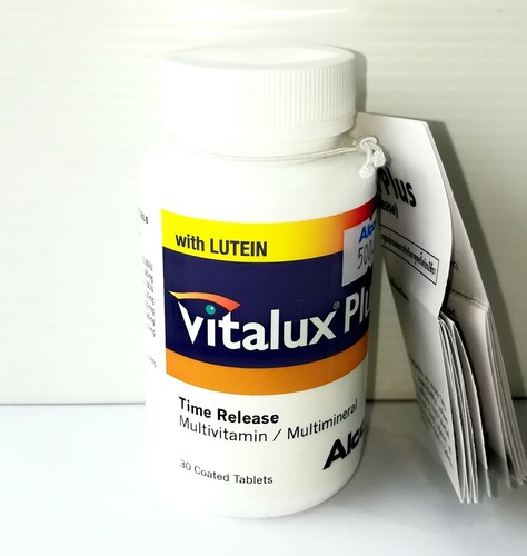 Vitalux Plus Time Release Multivitamin \u0026 Mineral with Lutein 30's NEW | eBay