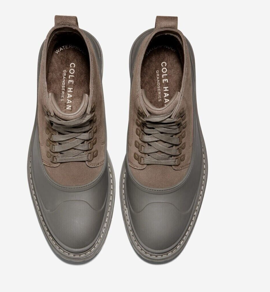 COLE HAAN STRATTON SHROUD MOREL SUEDE WATERPROOF BOOTS | eBay display picture 2