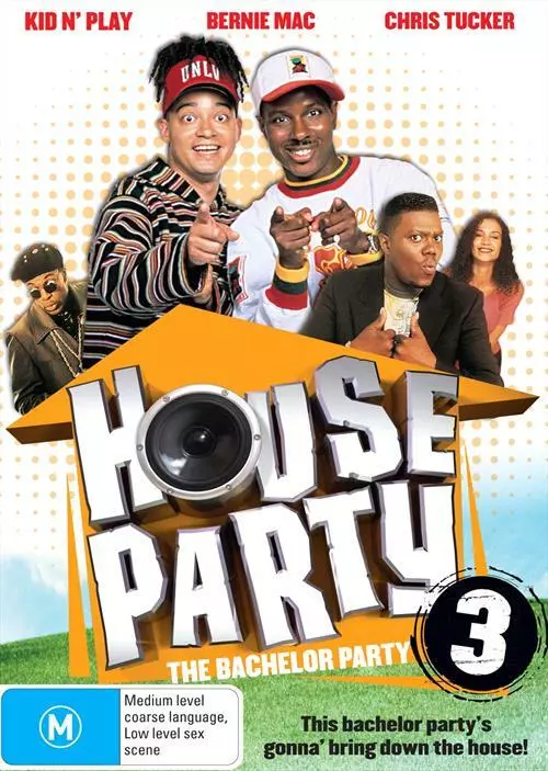 House Party 3 DVD Chris Tucker Region 4 2010 Free Post