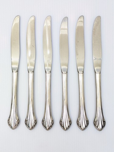 Oneida 1881 Rogers Repose Hollow Dinner Knives Stainless Flatware: Set of 6 - Picture 4 of 5