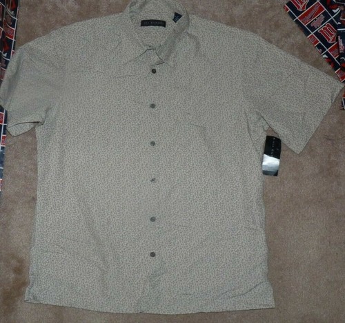 NUEVO VIA EUROPA Vestido Informal S/S Camisa Hombres S Pequeño NUEVO NUEVO CON ETIQUETAS M141 - Imagen 2 de 3