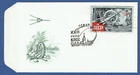 USSR CCCP RUSSIA. 1961 FDC COMMUNIST PARTY. MICHEL 2541. SILVER STAMP. RED OVERP