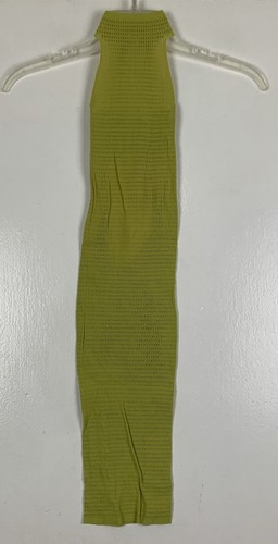 Savage X Fenty Mesh Dress One Size Green Stretch Nylon NWT - 第 1/11 張圖片